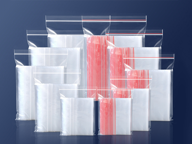 Self adhesive bag